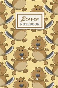 Cahier de Castor - Journal de Cadeau Mignon Pour Les Garçons - Beaver Notebook - Cute Gift Journal for Boys
