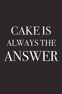 Cake Is Always the Answer