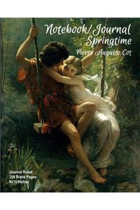 Notebook/Journal - Springtime - Pierre Auguste Cot