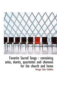 Favorite Sacred Songs
