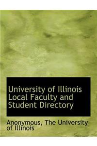 University of Illinois Local Faculty and Student Directory