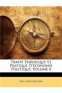 Traite Theorique Et Pratique D'Economie Politique, Volume 4