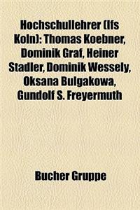 Hochschullehrer (Ifs Koln)