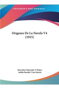 Origenes de La Novela V4 (1915)