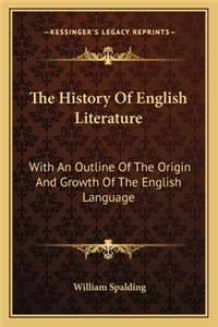 History Of English Literature