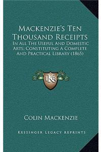 MacKenzie's Ten Thousand Receipts