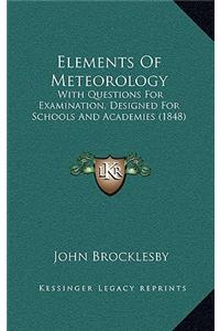 Elements of Meteorology