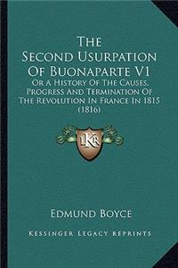 Second Usurpation Of Buonaparte V1