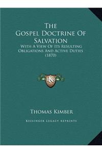 The Gospel Doctrine Of Salvation