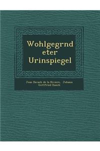 Wohlgegr Ndeter Urinspiegel