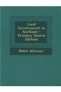 Local Government in Scotland