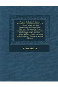 Venezuela-British Guiana Boundary Arbitration