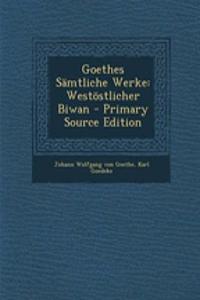 Goethes Samtliche Werke