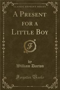 A Present for a Little Boy (Classic Reprint)