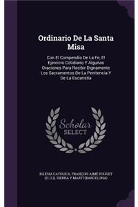 Ordinario De La Santa Misa