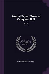 Annual Report Town of Campton, N.H