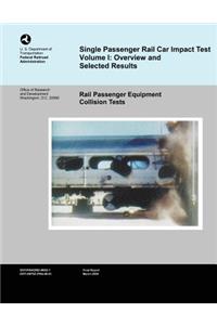 Single Passenger Rail Car Impact Test Volume 1