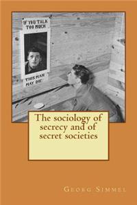 sociology of secrecy and of secret societies
