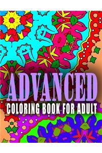ADVANCED COLORING BOOK FOR ADULT - Vol.8