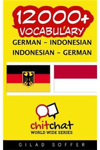 12000+ German - Indonesian Indonesian - German Vocabulary