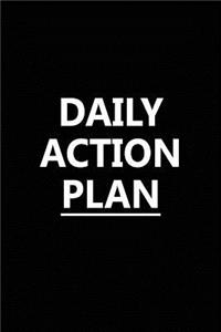 Daily Action Plan
