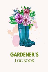 Gardener's Log Book