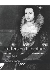 Letters on Literature