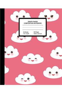Graph Paper Composition Notebook