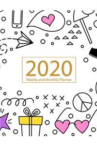 2020 Planner Weekly and Monthly