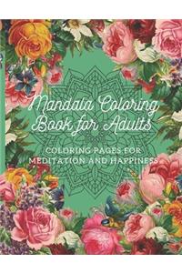 Mandala Coloring Book for Adults