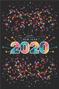 Happy New Year 2020 Journal Notebook