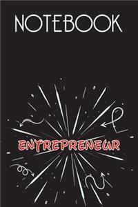 ENTREPRENEUR Notebook, Simple Design