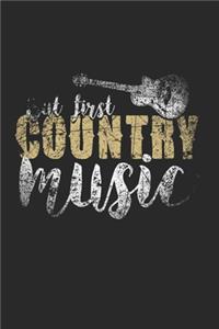 Country Music Lover Notebook