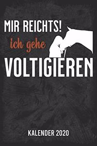 Mir reicht's - Voltigieren Kalender 2020
