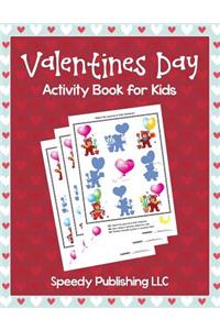 Valentines Day Activity Book for Kids