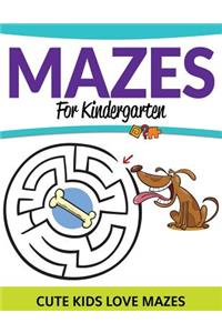 Mazes For Kindergarten