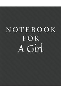 Notebook For A Girl