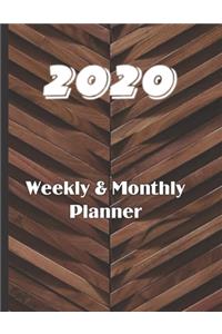 2020 Weekly & Monthly Planner