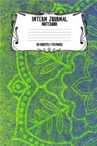 Intern Journal Notebook 55 Sheets/110 Pages