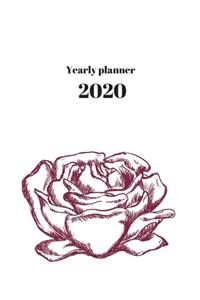 2020 Yearly planner