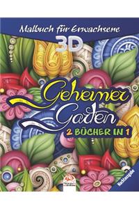Geheimer Garten - Nachtausgabe - 2 Bücher in 1