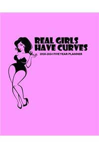 Real Girls Have Curves - 2020-2024 Five Year Planner