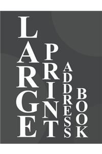 Large Print Address Book