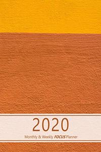 2020 Monthly & Weekly FOCUS Planner