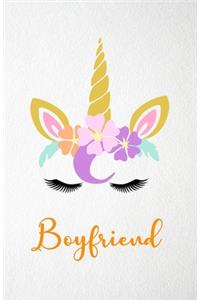 Boyfriend A5 Lined Notebook 110 Pages