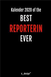 Kalender 2020 für Reporter / Reporterin