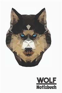 Wolf Notizbuch