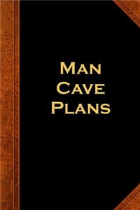 2020 Daily Planner For Men Man Cave Plans Vintage Style 388 Pages