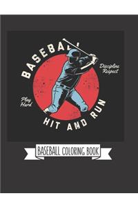 Baseball Coloring Book