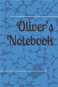 Oliver Personalised Notebook